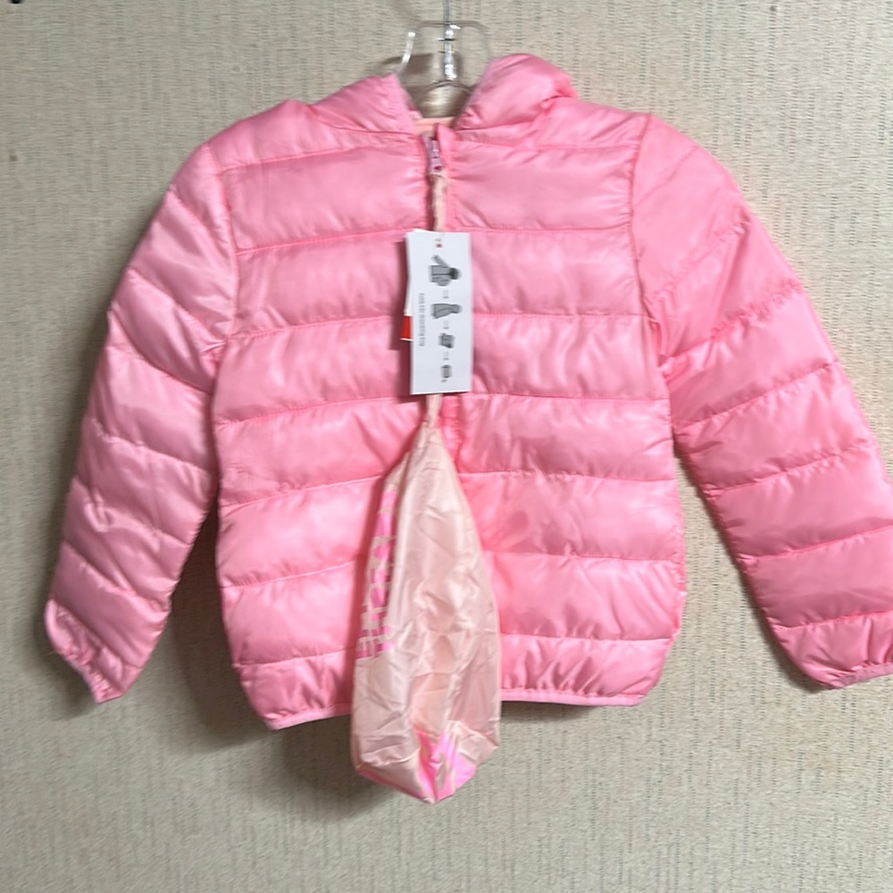 EPIC THREADS ROCK CANDY PINK PACKABLE COAT: NWT: SZ S